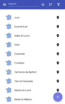 Departments of France android App screenshot 9