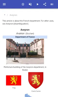 Departments of France android App screenshot 13