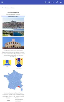 Departments of France android App screenshot 3