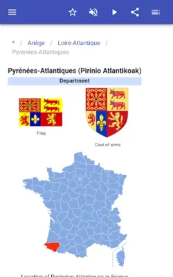 Departments of France android App screenshot 6